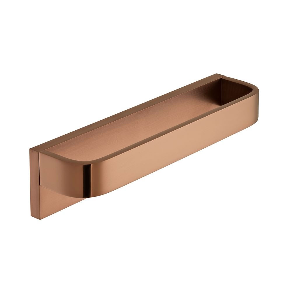 Cutout image of Vado Individual Brushed Bronze Square Towel Ring